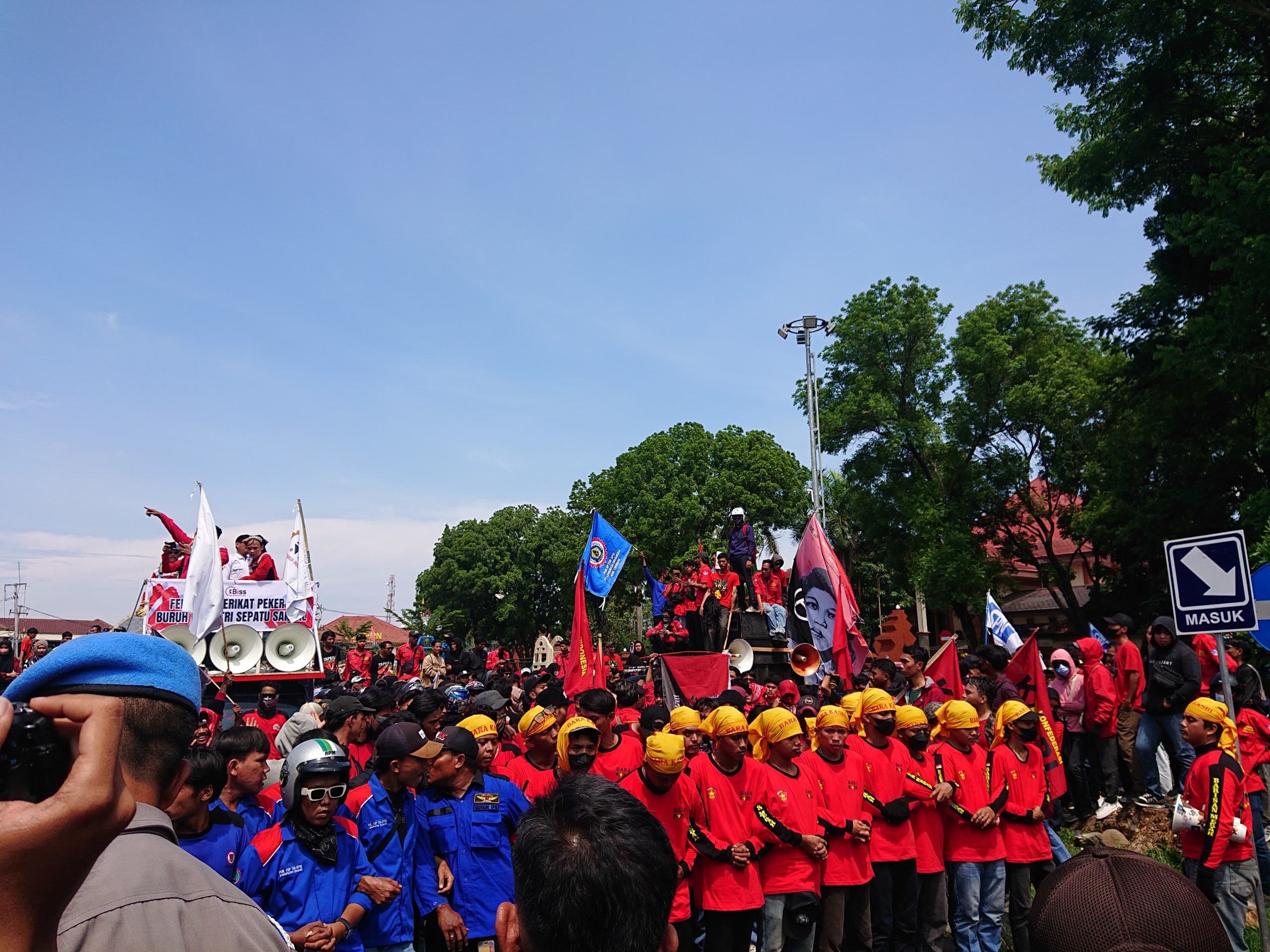 Aliansi Serikat Buruh Cirebon Timur Tuntut 4 Hal ke Pemkab Cirebon, Ini Tuntutannya