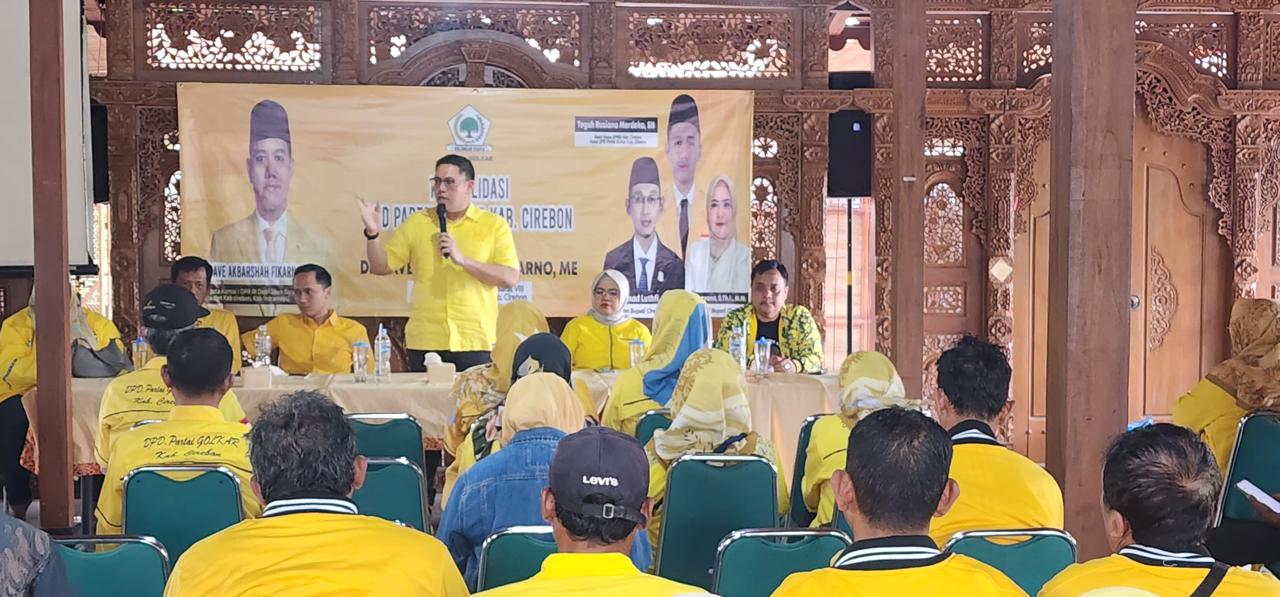 Menarget Kemenangan, Dave Laksono Gelar Konsolidasi Calon Kepala Daerah di Cirebon dan Indramayu