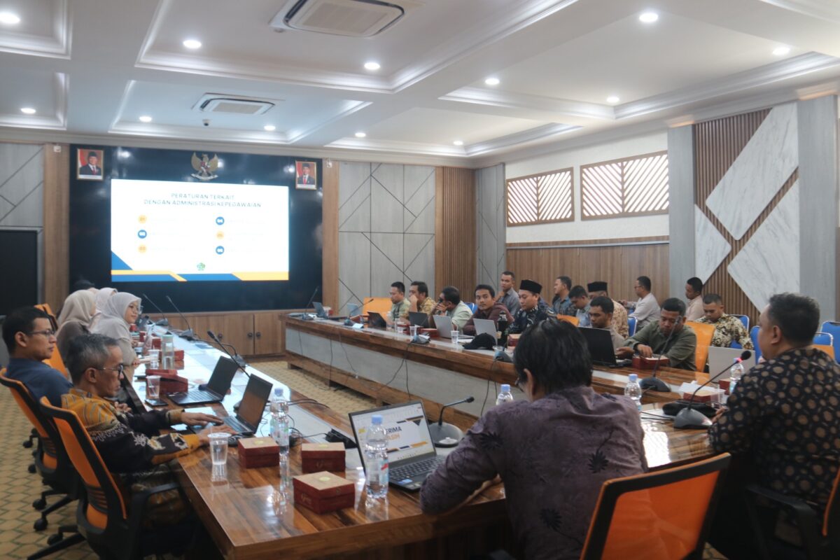 UIN Siber Cirebon Gelar Pendampingan Pengangkatan Jabatan Pertama dan Kenaikan Pangkat IV.b ke Atas