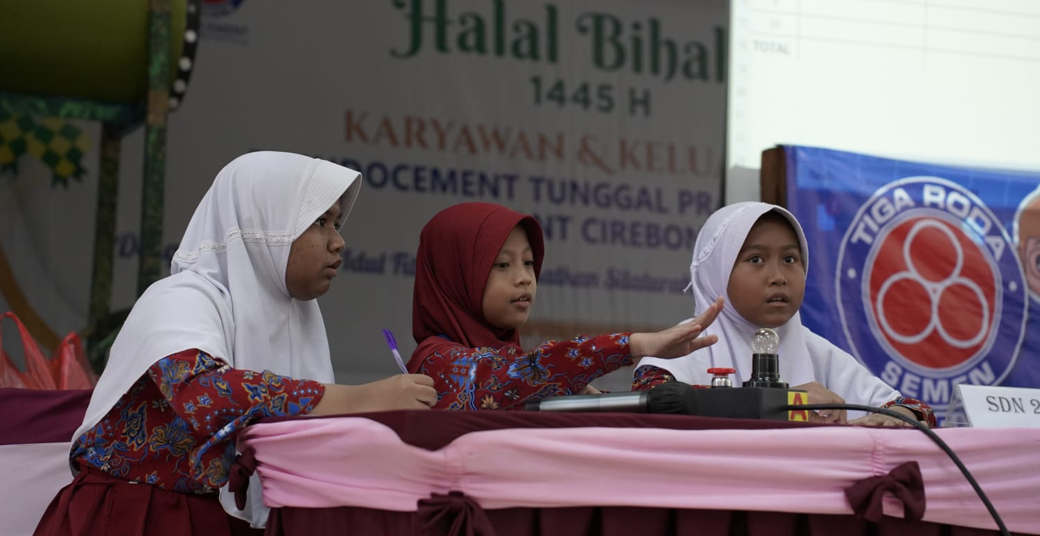 Peringati Hardiknas, Indocement Gelar Lomba dan Launching Tutorial Bahasa Asing