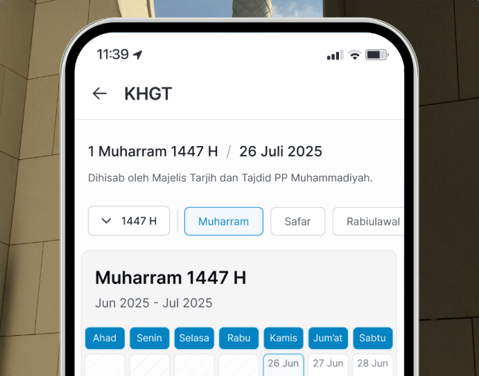 Cara Cek Jadwal Puasa dan Lebaran 2026 dengan Aplikasi KHGT Muhammadiyah