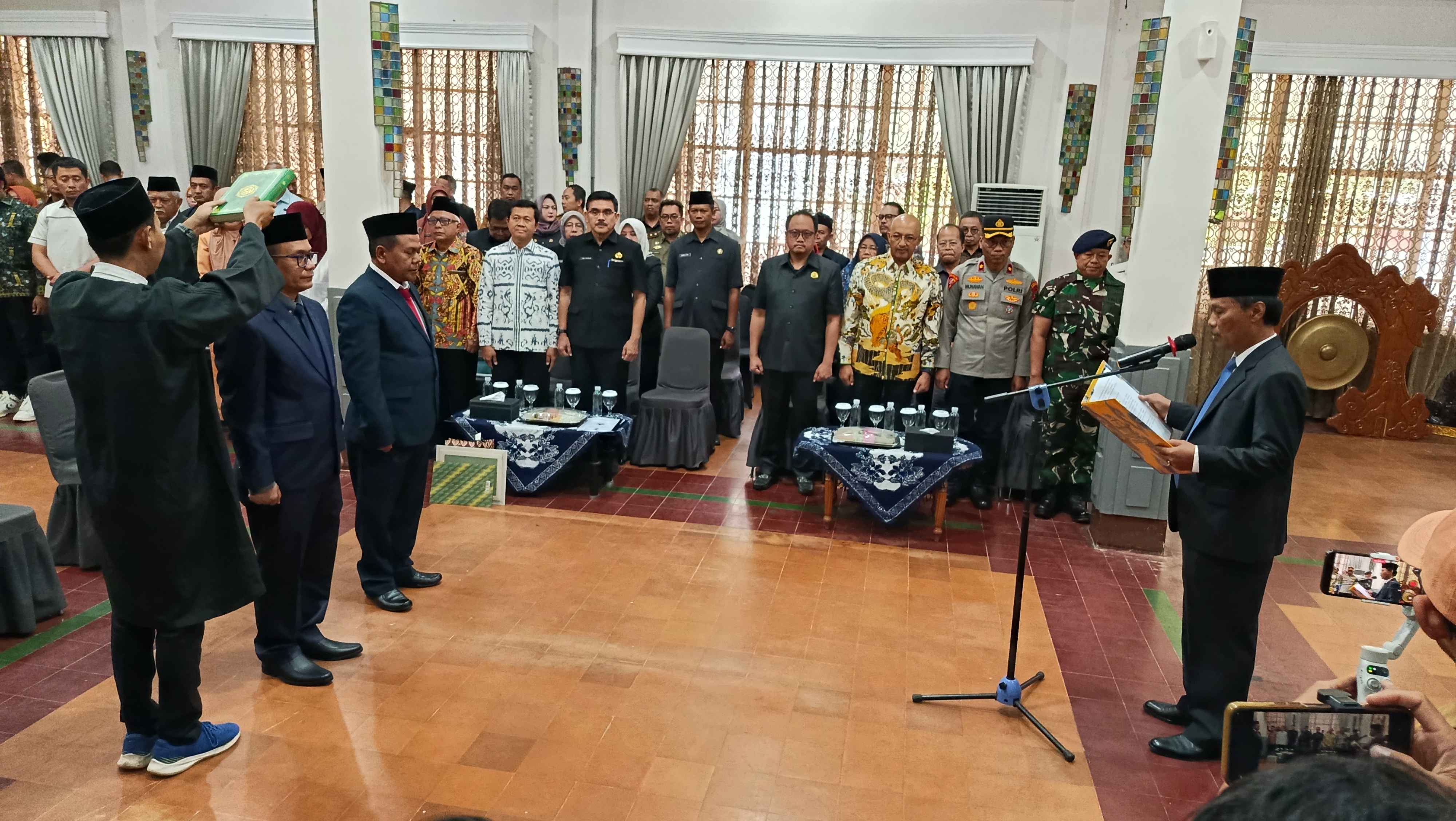 Dua Direksi PDAM Akhirnya Dilantik