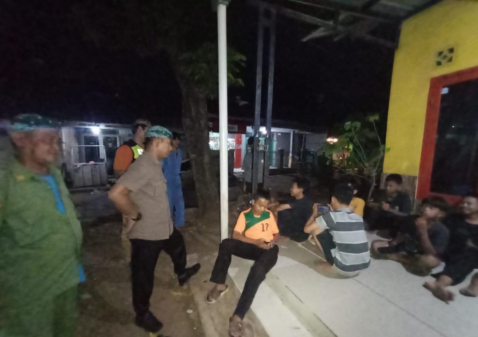 Tindaklanjuti SE Gubernur, Kelurahan Argasunya Patroli Jam Malam Pelajar