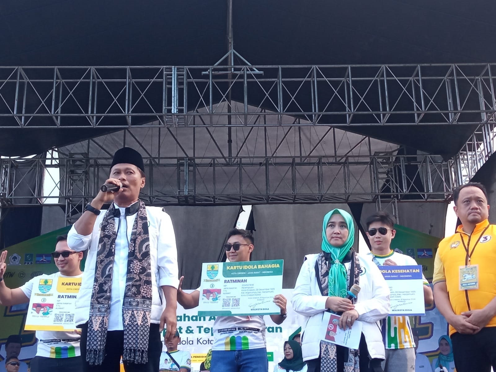 Tunjukan 3 Kartu, Edo-Farida Yakin Menang Total