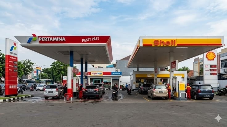 Cek Perbedaan Harga BBM Nonsubsidi Pertamina dan Swasta Terbaru
