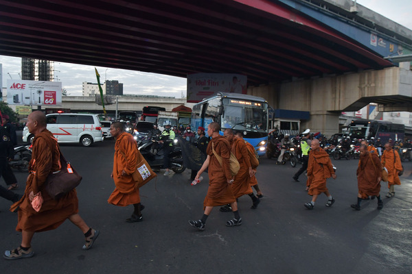 Para Bhiksu Jalan Kaki dari Thailand Menuju Candi Borobudur, Melintasi Daerah-daerah Ini, Cek Rutenya