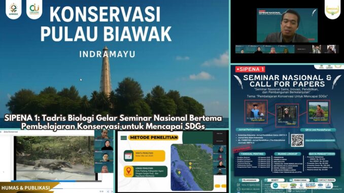 Tadris Biologi Gelar Seminar Nasional Bertema Pembelajaran Konservasi untuk Mencapai SDGs