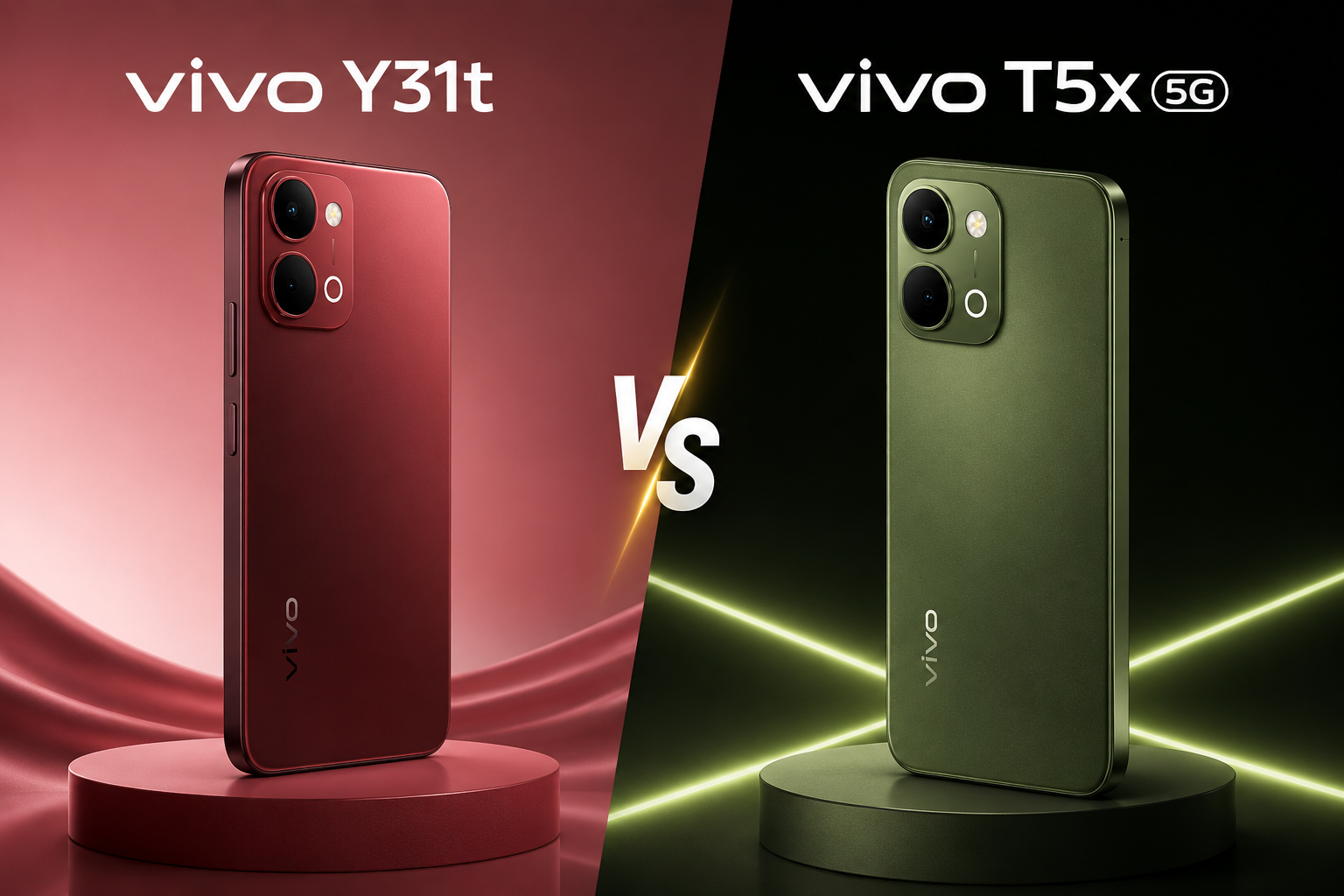 vivo Y31t vs vivo T5x 5G: Mana yang Lebih Worth It?