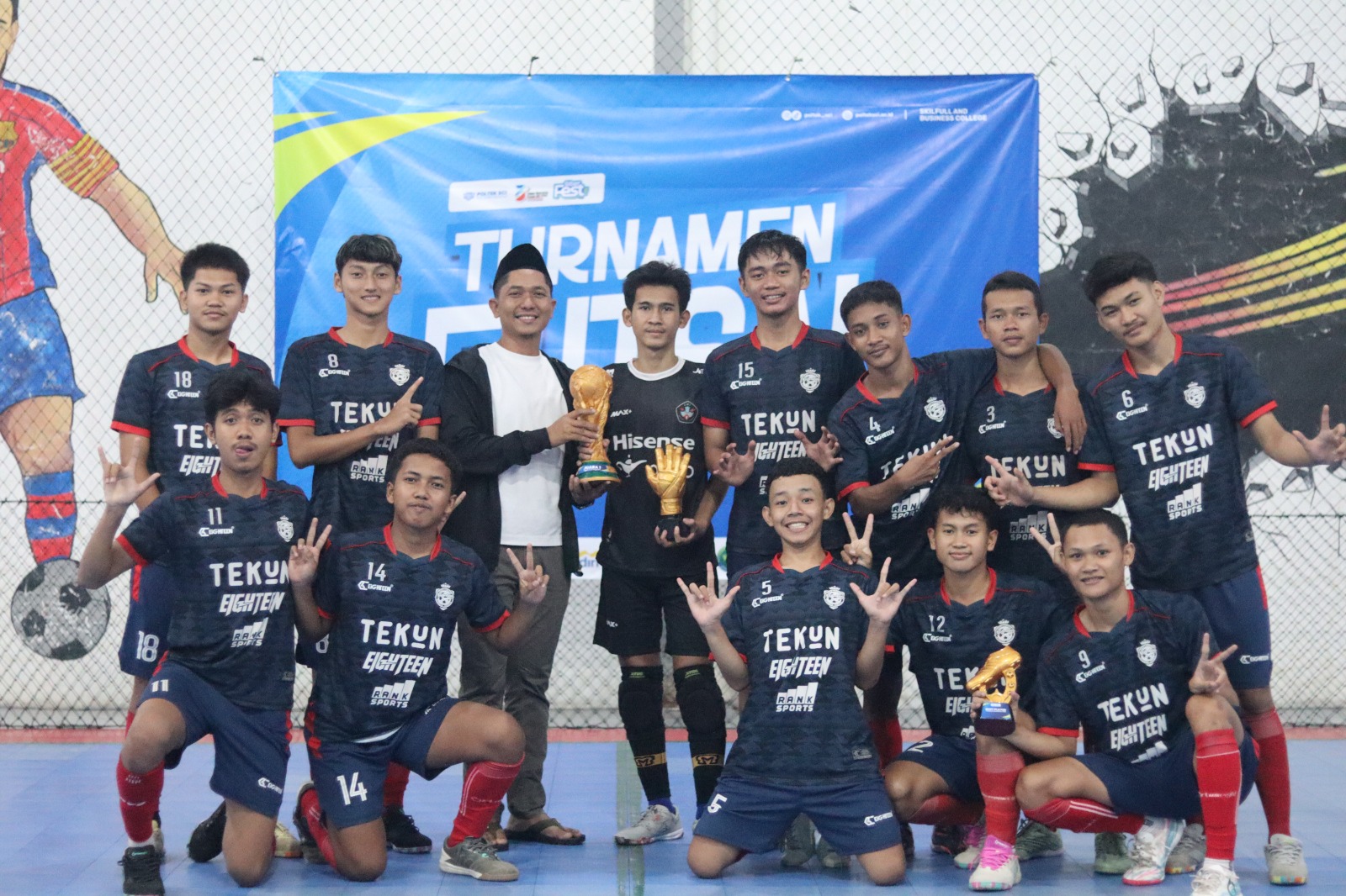 Daftar Pemenang Lomba Futsal SiberFest 2K26 Tingkat Se-Ciayumajakuning