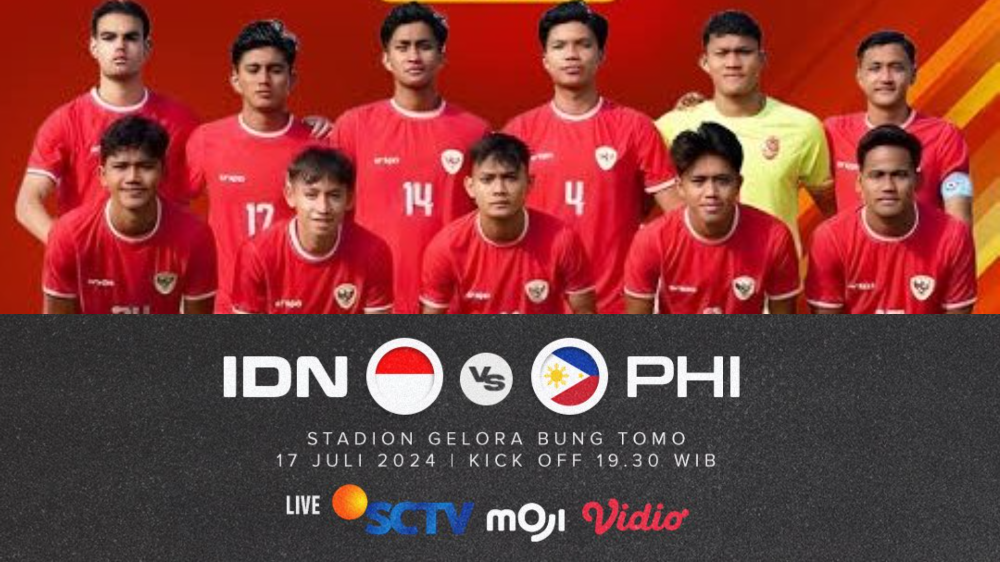 Jadwal Timnas Indonesia U-19 di Penyisihan Grup Piala AFF U-19 2024 Nanti Malam