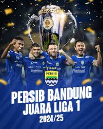 Persib Bandung Juara Liga 1, Berapa Total Hadiah Uang yang Diterima?