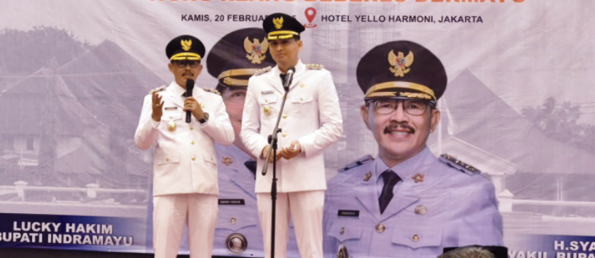 Lucky Hakim dan Syaefudin Resmi Dilantik, Siap Pimpin Indramayu Lima Tahun ke Depan