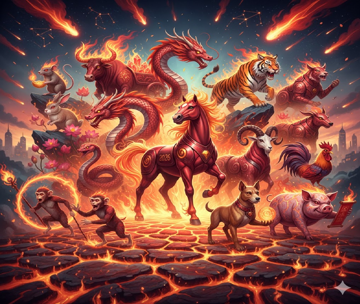 Ramalan Shio 2026: Memasuki Tahun Kuda Api, Begini Nasib Peruntungan 12 Shio Menurut Pakar Feng Shui