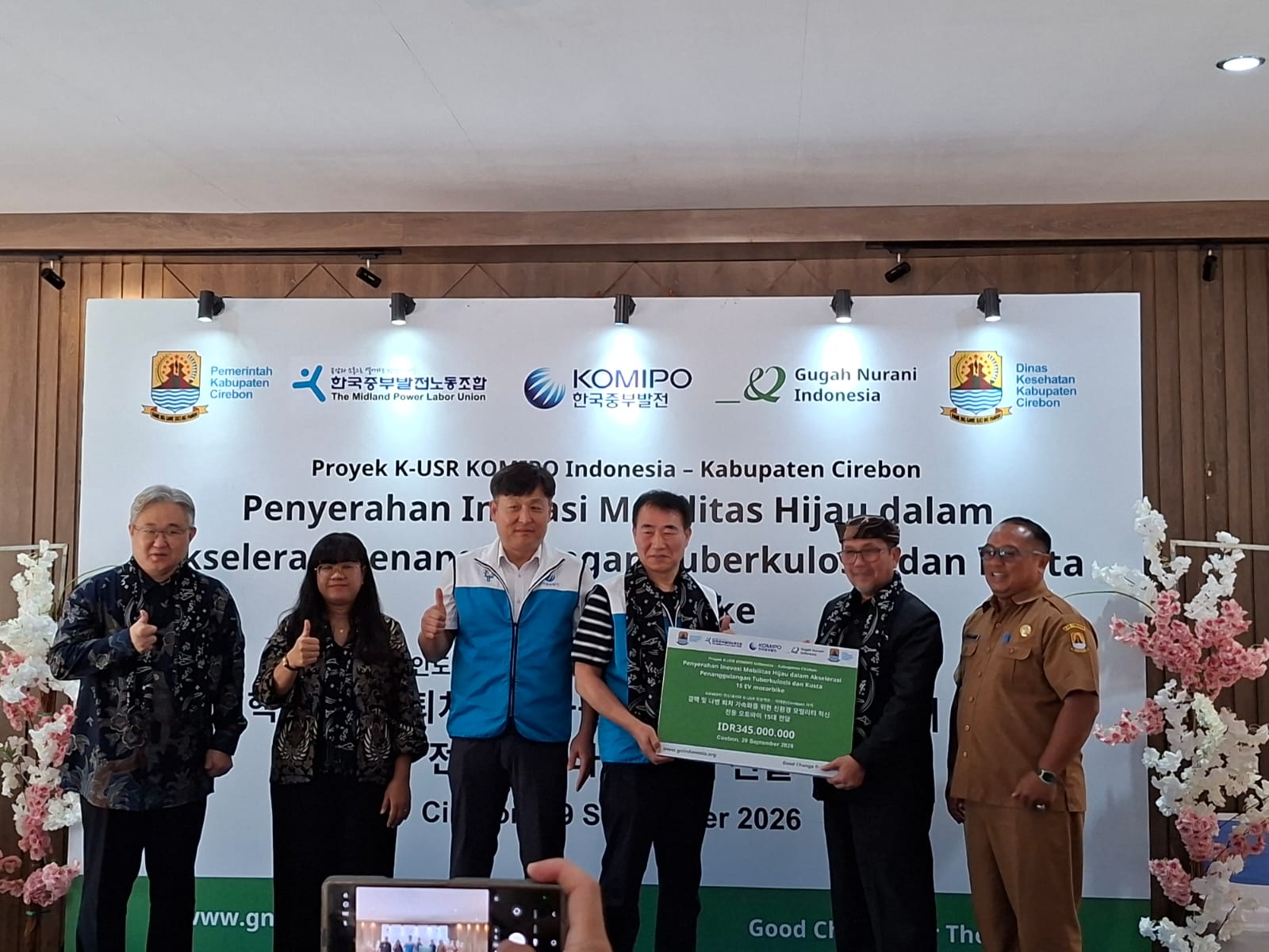 Dukung Penanganan TBC dan Kusta, Dinkes Terima 15 Motor Listrik