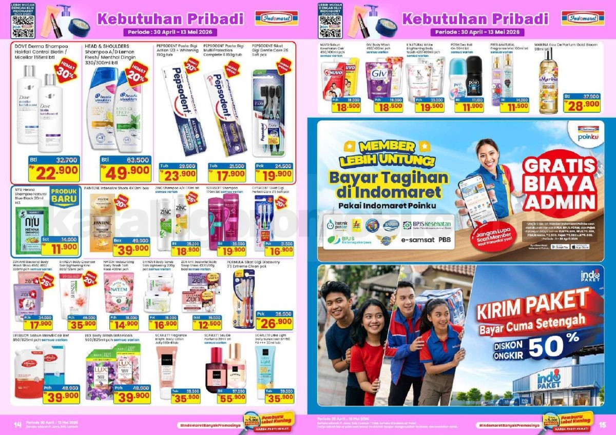 Promo Indomaret Hari Ini 29 April 2026: Garnier & Wardah Diskon 30%, Cek Daftar Harga Skincare Murah!