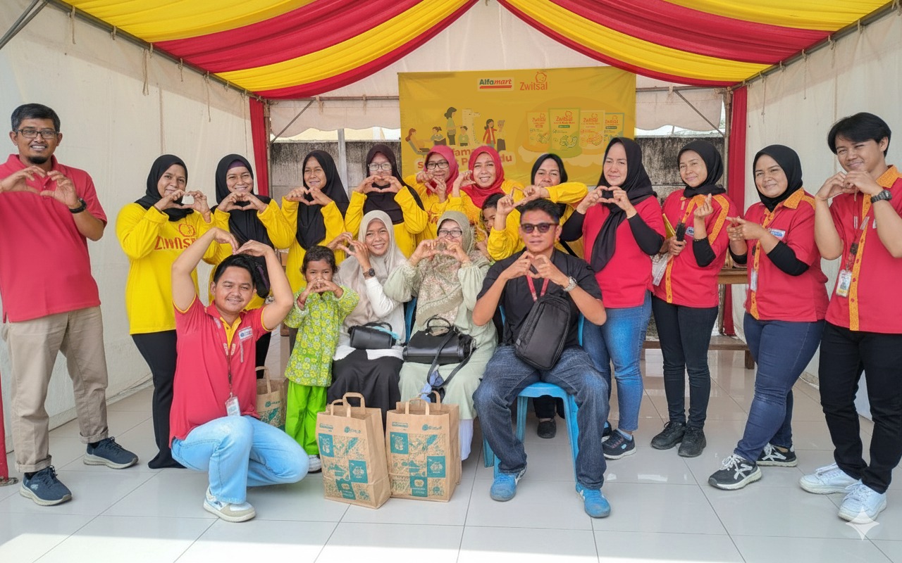 Alfamart dan Zwitsal Perluas Jangkauan Program Sahabat Posyandu di 34 Kota Sepanjang September 2025