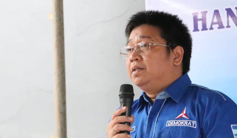 Andru Ingatkan Calon Ketua Demokrat Kota CirebonTaati Pakta Integritas