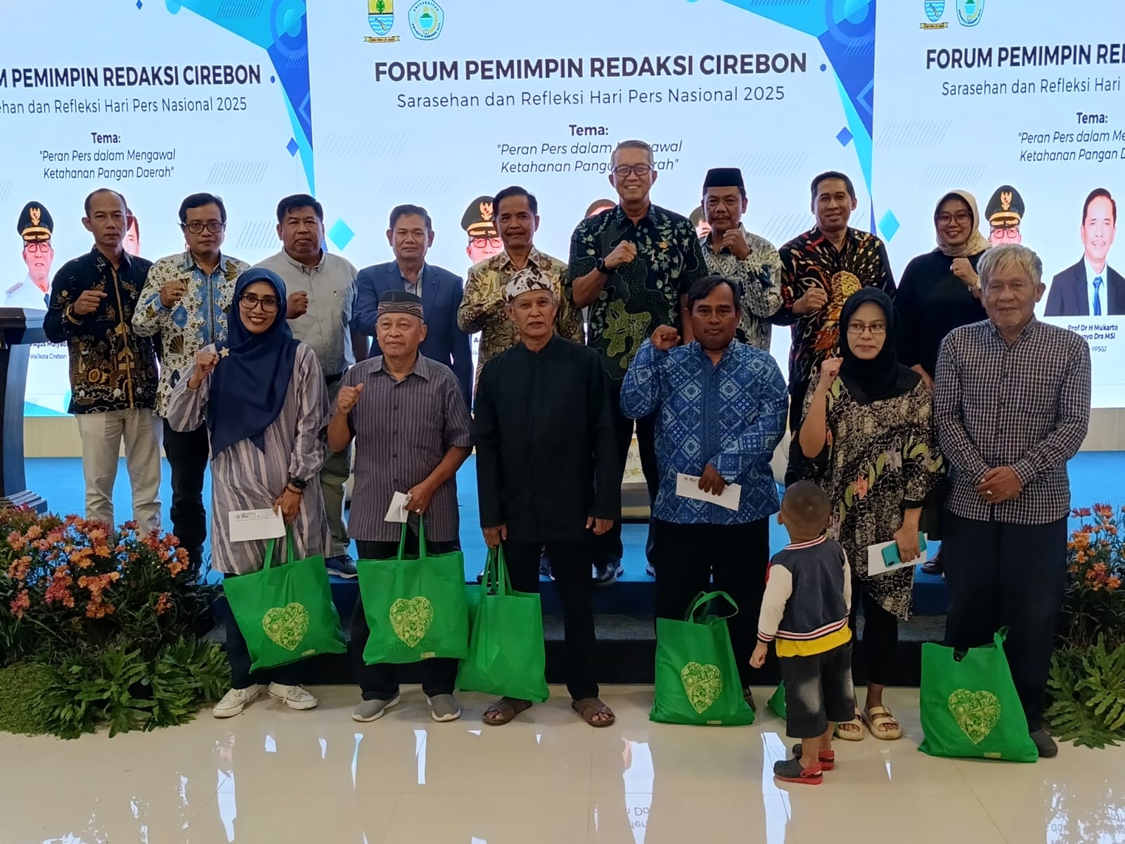 Refleksi HPN, Forum Pemimpin Redaksi Cirebon Angkat Isu Ketahanan Pangan