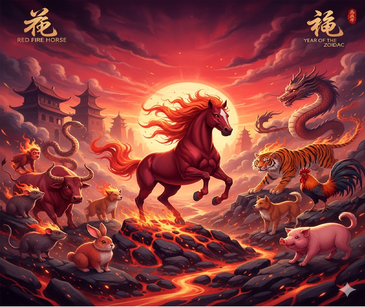 Selamat Tahun Baru Imlek 2577! Inilah Ramalan 12 Shio di Tahun Kuda Api Merah
