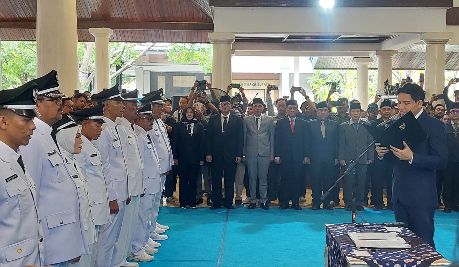 138 Kuwu Baru Resmi Dilantik, Bupati Indramayu Ingatkan Banyak Hal Terutama Tanggungjawab