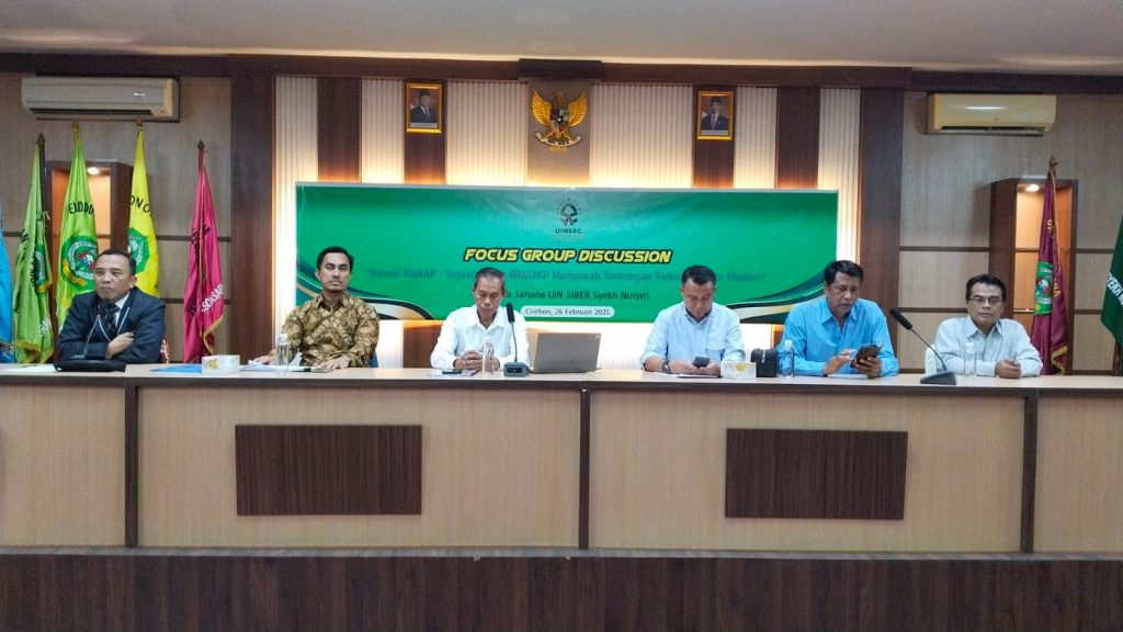 Program Pascasarjana UIN Siber Syekh Nurjati Cirebon Gelar FGD Revisi KUHAP