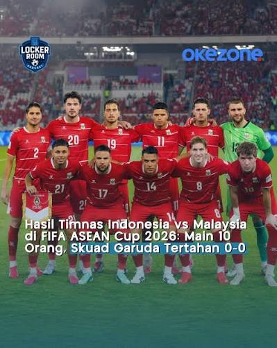FIFA ASEAN CUP : Hasil Timnas Indonesia vs Timnas Malaysia Skor 0-0