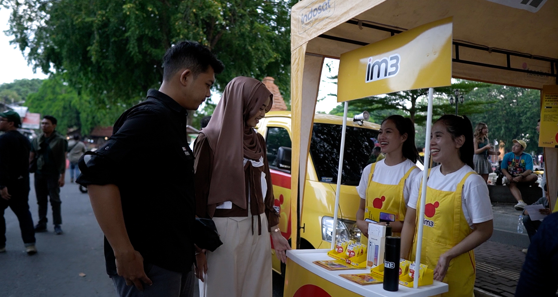 IM3 Ujicoba Jaringan Stabil di Kota Cirebon