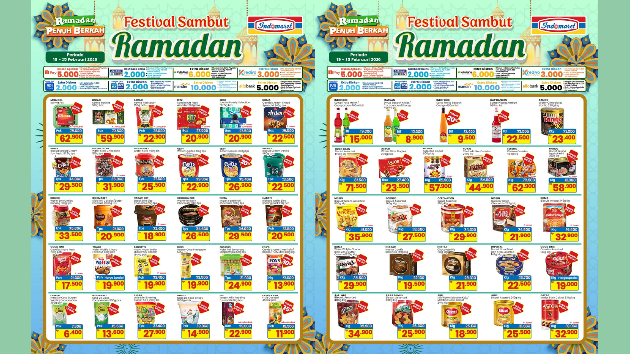 Promo Lebaran Indomaret Khusus Biskuit Kaleng: Beli 2 Lebih Hemat!