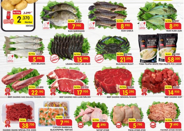 Ide Masak Seminggu Dengan Bahan Promo Freshtival JSM Superindo, Hemat hingga 30%!