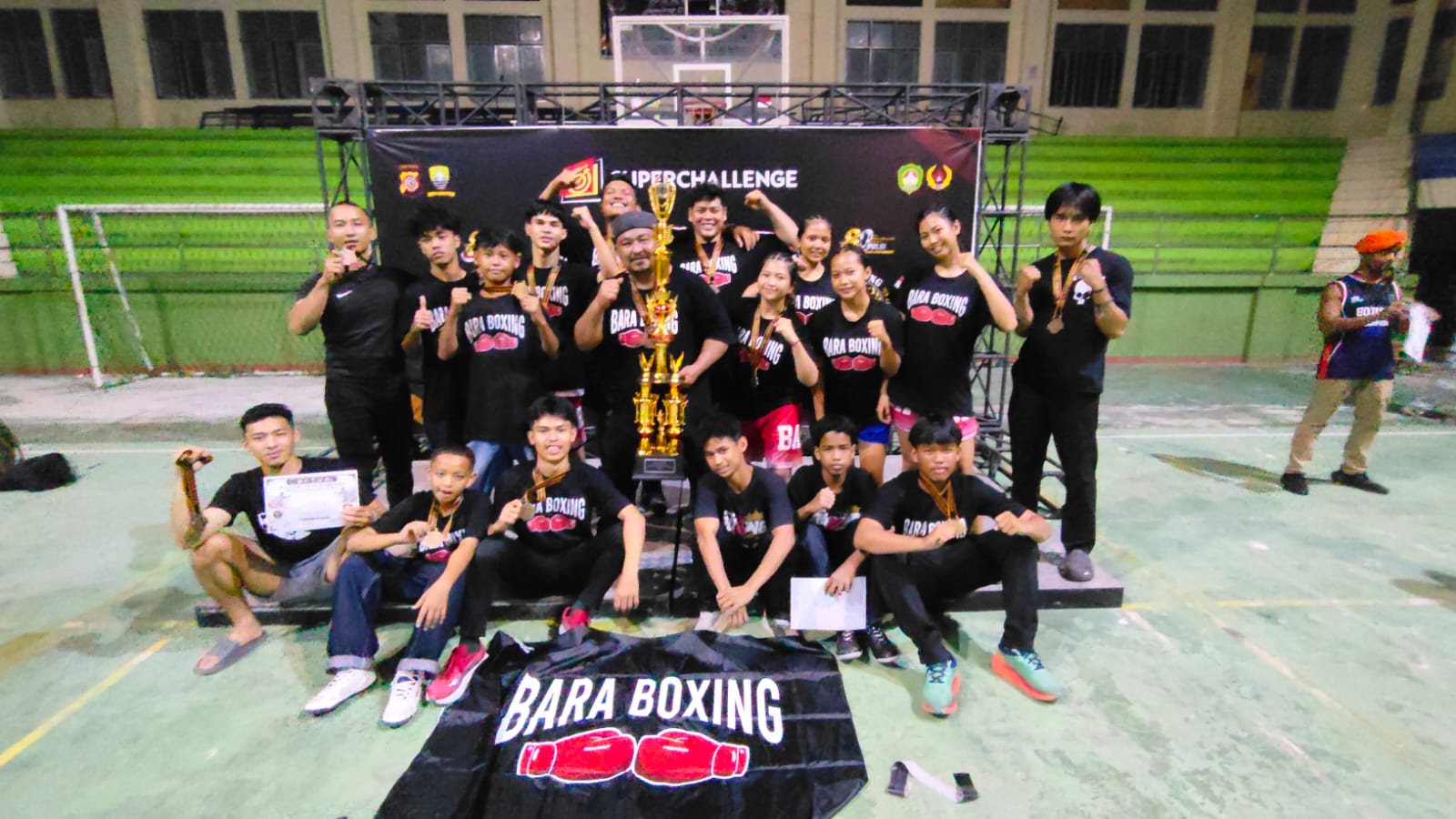 Lagi, 15 Petinju Bara Boxing Sapu Bersih Medali Emas di Sumedang