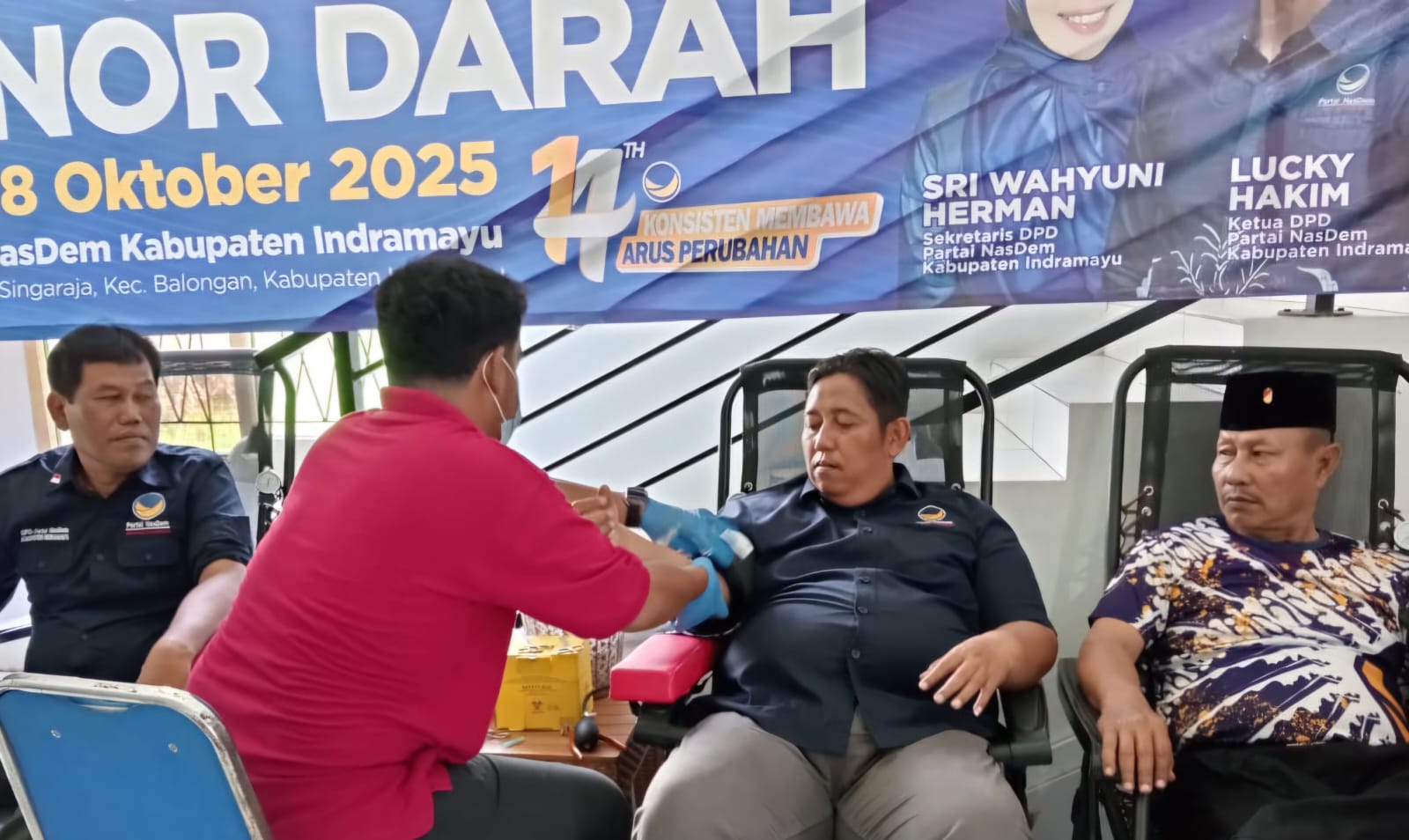 NasDem Tumbuhkan Semangat Kemanusiaan