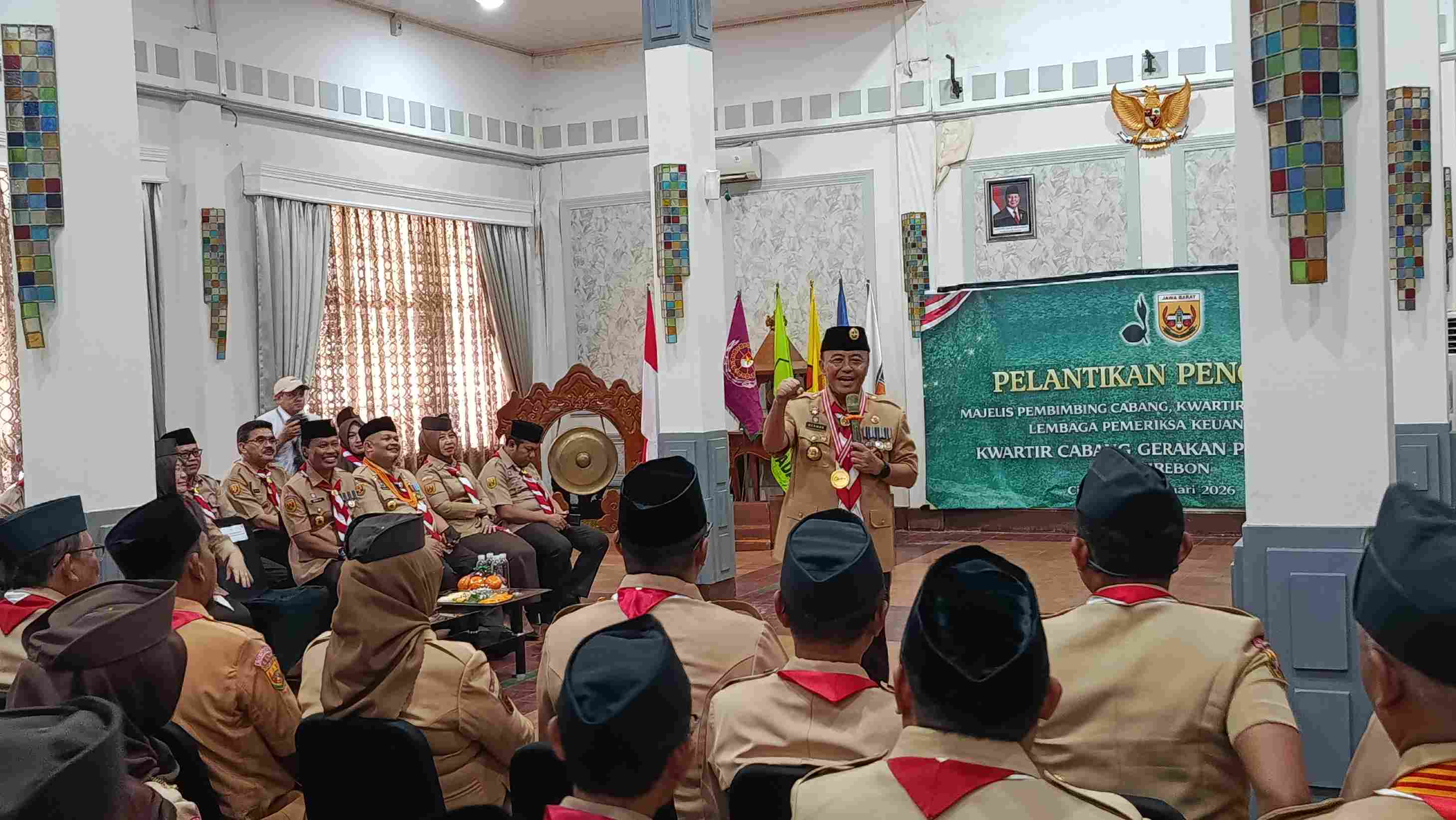 Herman Minta Pramuka Kota Cirebon Jadi Petarung