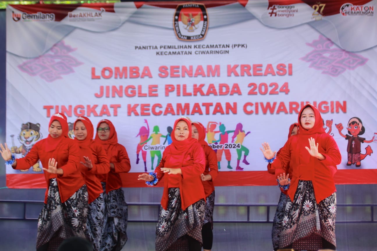 Kreatif! KPU Cirebon Gaet Ribuan Warga Melalui Lomba Senam Jingle Pilkada