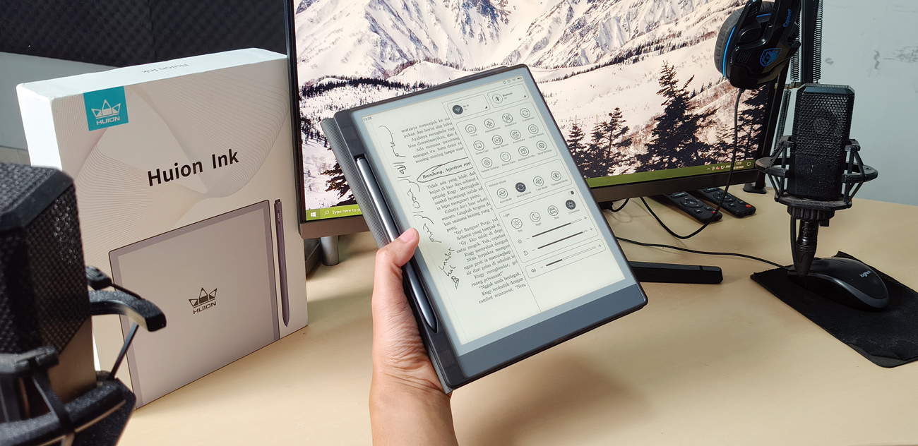 Review Huion Ink, More Than Just a Digital Reader