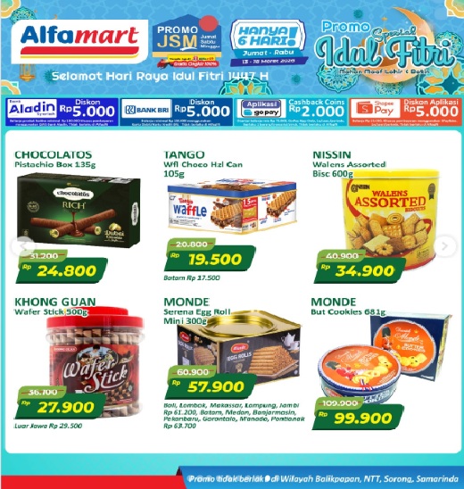 Keperluan Hampers Diskon! Promo Alfamart Lebaran Terbaru hingga 18 Maret 2026