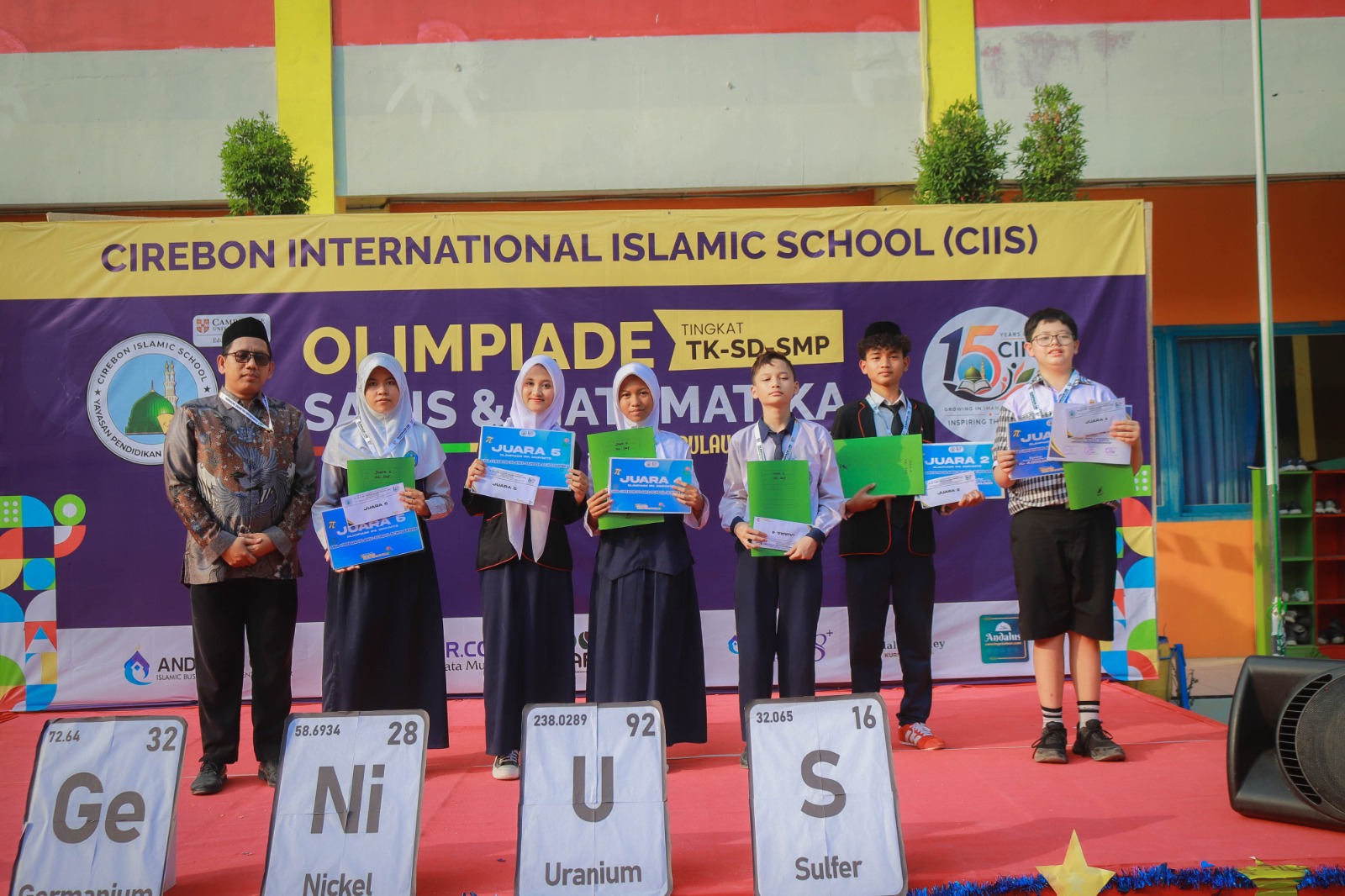 CIIS Gebrak Dunia Pendidikan Lewat Olimpiade Sains dan Matematika Terbesar