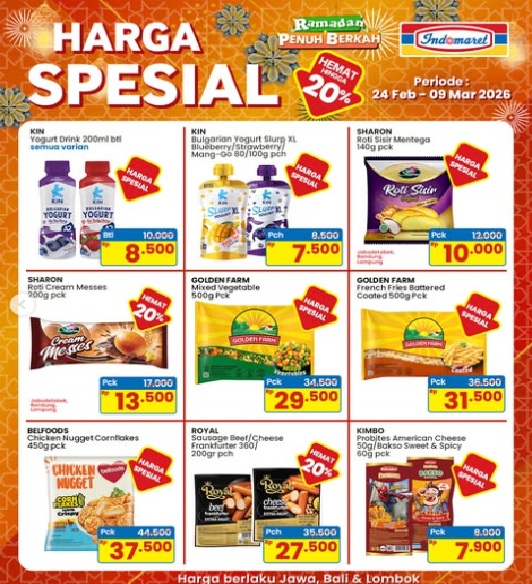 Diskon 45% Promo Indomaret Hari Ini Periode 27 Februari - 9 Maret 2026, Head & Shoulders 2pcs Rp 19.800
