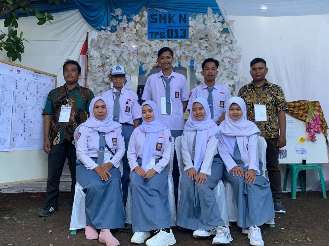 Lomba TPS Terunik di Desa Tanjung Anom Pasaleman, Warga Jadi Tertarik untuk Datang dan Mencoblos