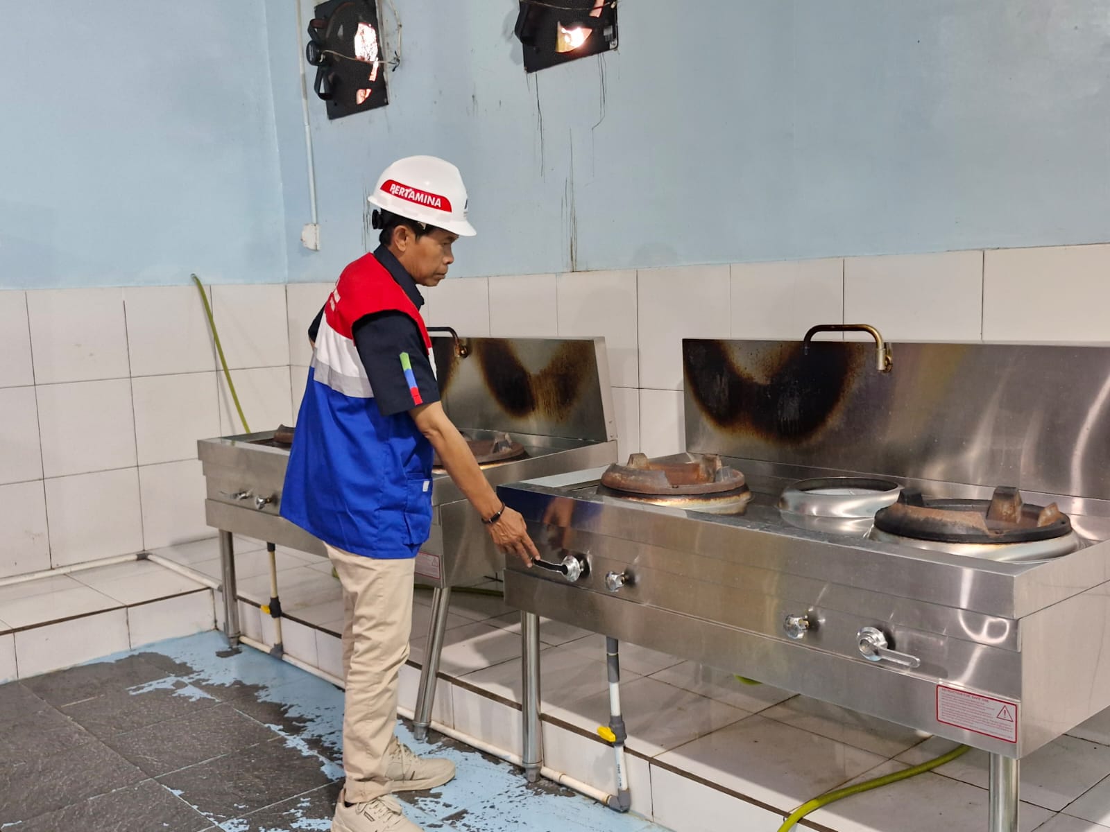 PGN Pasang Instalasi, SPPG Yayasan Miftahul Ulum Mulai Gunakan Gas Alam