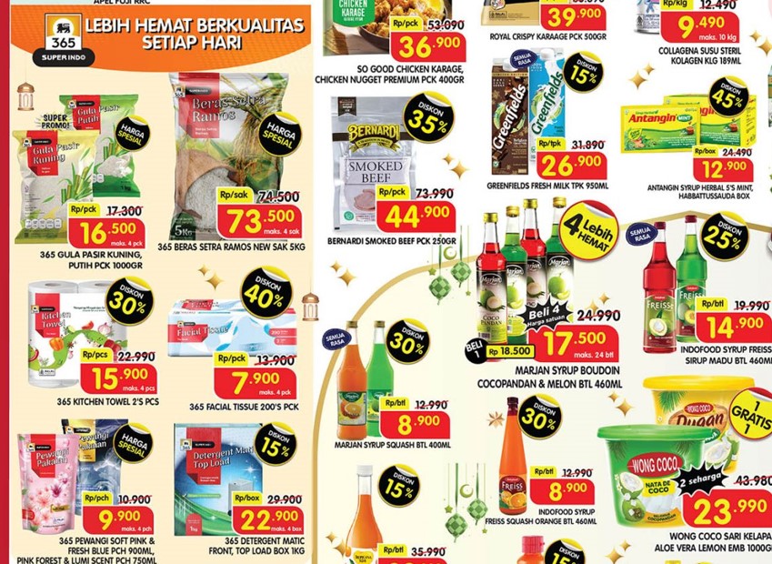 Promo JSM Superindo 20-22 Februari 2026: Minyak Goreng dan Beras Diskon 10%!