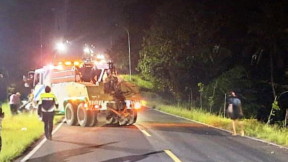 Kecelakaan Maut di Lingkar Timur Kuningan, Satu Penumpang SUV Tewas