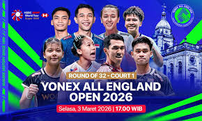 Jadwal All England 2026 Lengkap: Daftar Skuad Merah Putih yang Berlaga di Birmingham
