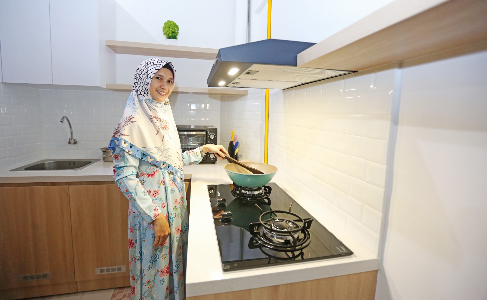 Pelanggan Baru PGN Bisa Bedah Dapur Impian