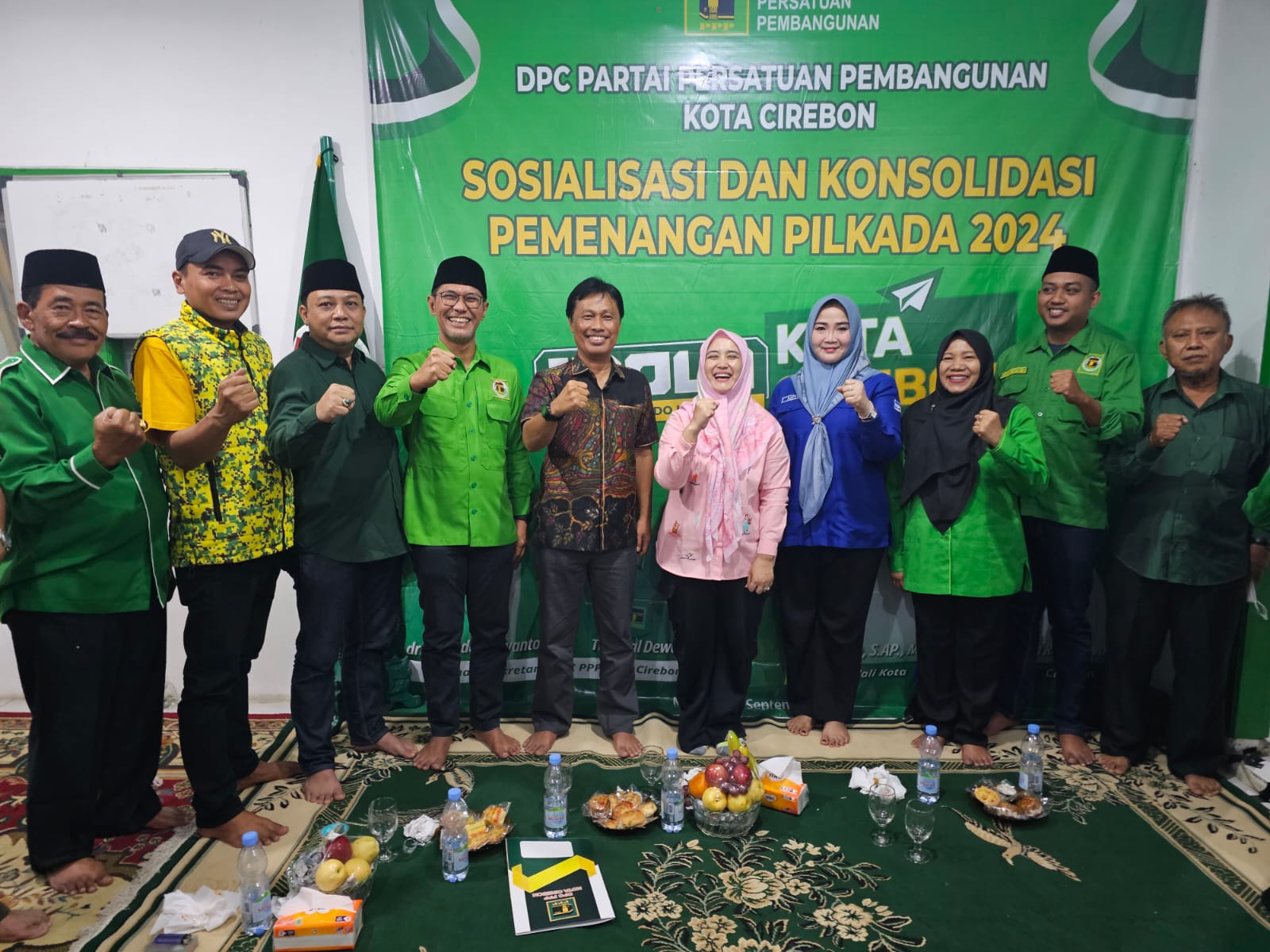 PPP Satu Komando Siap Menangkan Effendi Edo-Siti Farida