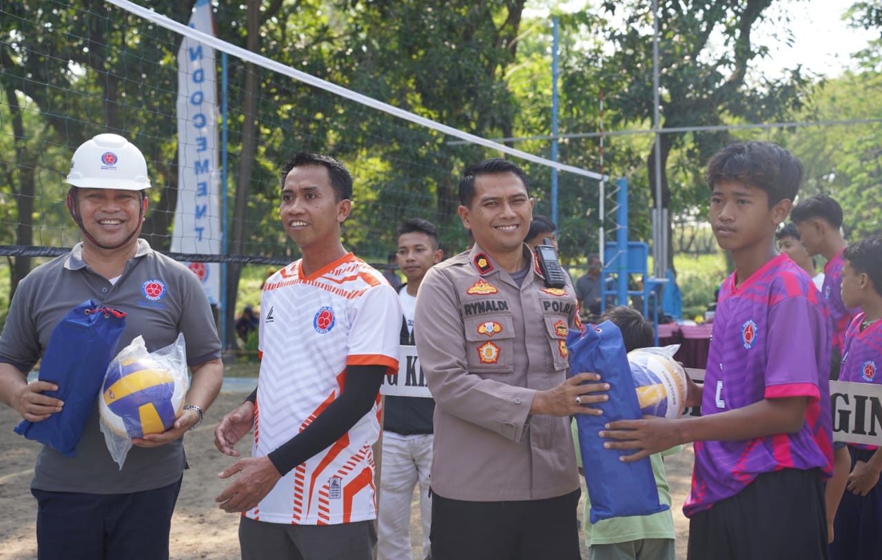 Indocement Dorong Pemberdayaan Desa Lewat Turnamen Voli