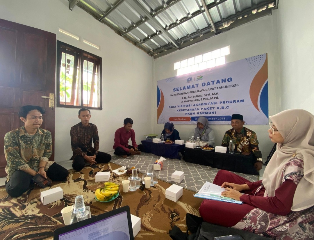 Perkuat Komitmen Pendidikan Non Formal, PKBM Harmoni di Cirebon Diakreditasi BAN-PDM