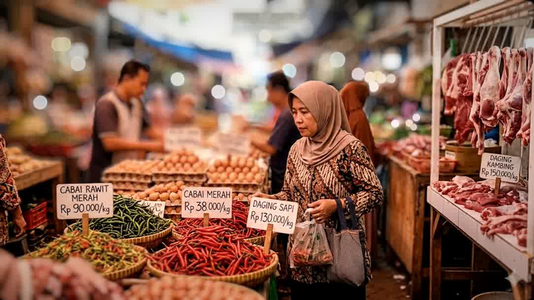 Harga Cabai, Daging, Dan Telur Masih Tinggi