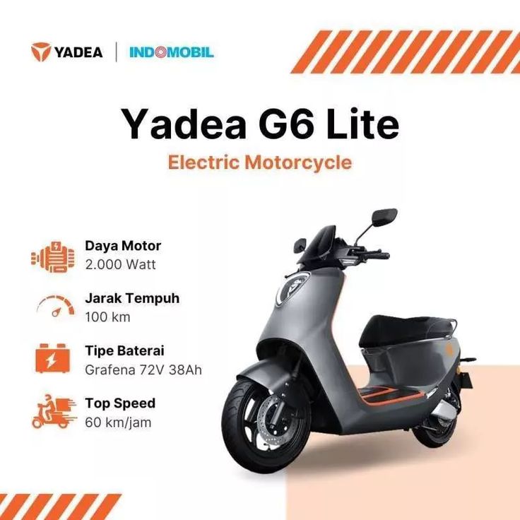5 Rekomendasi Motor Listrik Yadea, Harga Murah Kualitas Terbaik