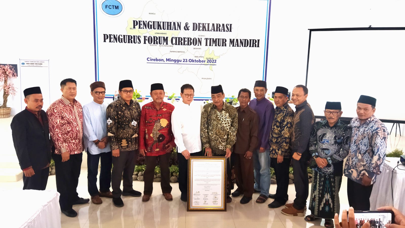 FCTM Dideklarasikan, Bantu Wujudkan Kabupaten Cirebon Timur