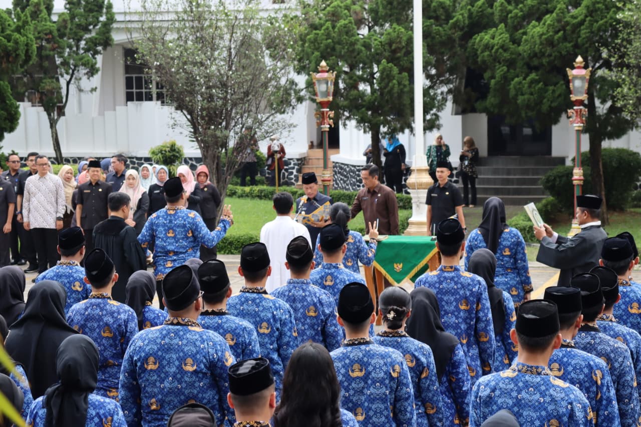 183 Pegawai Naik Pangkat, Termasuk Sekda hingga Kadishub